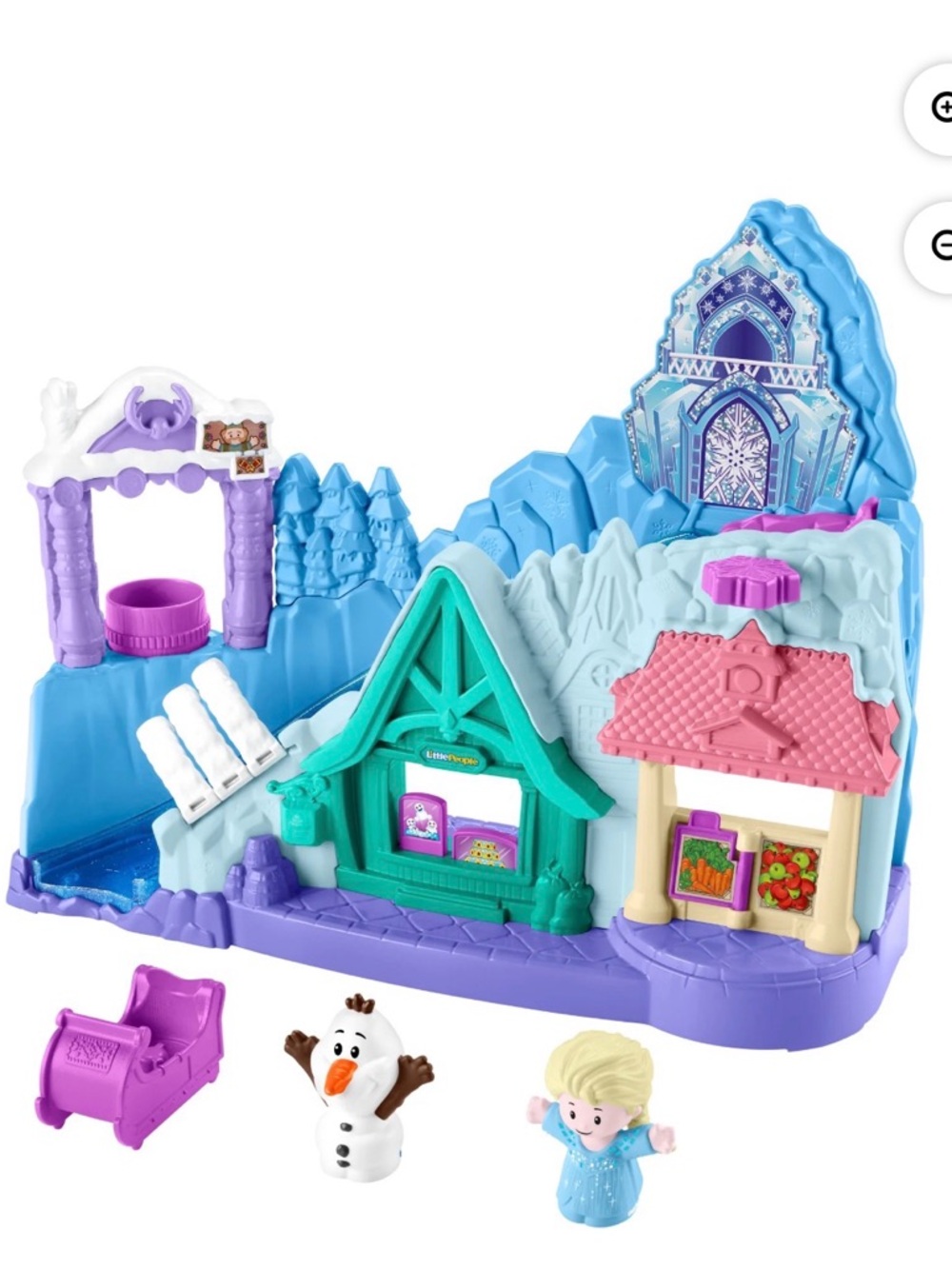 Frozen Arendelle Sledding Adventures Little People Playset